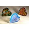 6"X 6.5"-Deep 2" Vertical Heart Paperweight Mold Glass Fusing